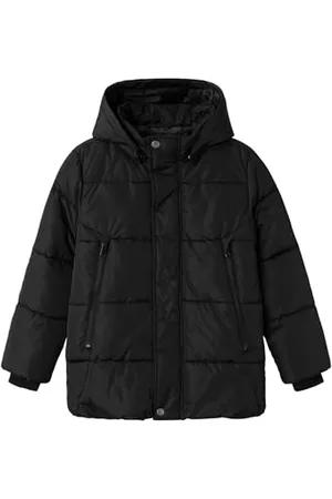 NAME IT Jungen NKMMEMO Jacket TB Steppjacke, Black, 116