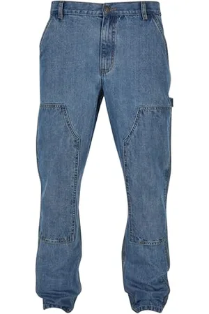 Urban classics Herren TB5590-Double Knee Jeans Hose, , 32