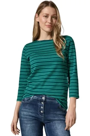 CECIL Damen B319894 Gestreiftes Shirt, ,XS