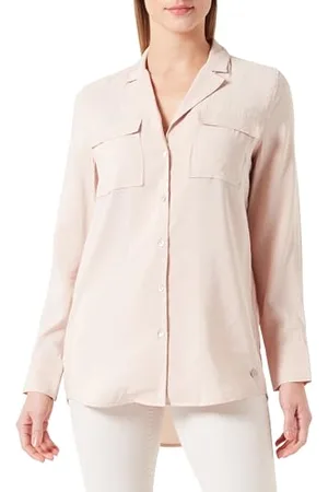 Tamaris Damen Utility Bluse APRILLA Grau 42