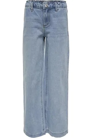 ONLY Mädchen Kogcomet Wide DNM Lb Noos Jeans Mit Weitem Bein, , 122 EU