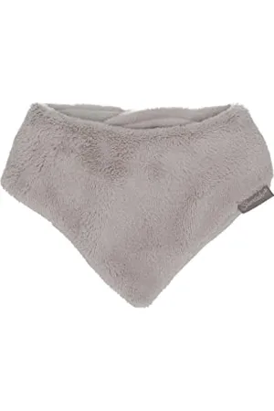 Sterntaler Unisex Baby Dreieckstuch aus Teddyflausch, Rückseite Microfleece Halstuch, , 1