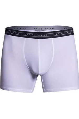 OLAF BENZ Herren Boxerpants Unterwäsche, White, XL
