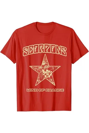 Scorpions Offizielle T-Shirt - Musik Merchandise für Erwachsene -Fans - , Kurzarm, Unisex, S, Klassische Passform