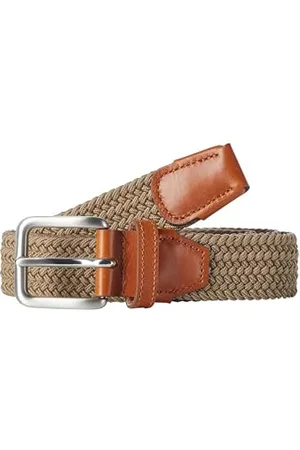 JACK & JONES Herren Gürtel Jacspring Woven Belt Noos, Beige (Incense Incense), 105
