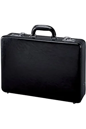 Alassio 41033 Attachékoffer Taormina, Aktenkoffer aus hochwertigem Leder, Koffer mit 2 Zahlenkombinationsschlössern, Geschäftskoffer, Businesskoffer , Lederkoffer ca. 45,5 x 33 x 10 (+2) cm