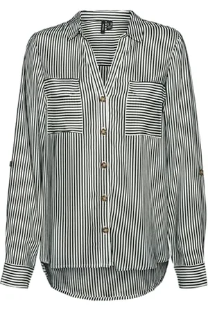 VERO MODA VMBUMPY L/S Shirt New WVN GA NOOS