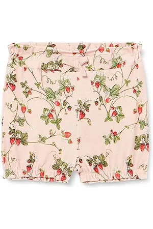 NAME IT Baby-Mädchen NBFJASCHA Shorts, Bright White, 80