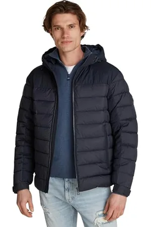 Tommy Hilfiger Herren Pufferjacke mit Kapuze, , XS