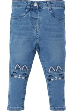 DeFacto Baby Mädchen Jeanshose Hosen für Baby-Mädchen, Torusers Jeans modische Babyhose für kleine Mädchen, ,18-24 Monate