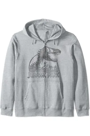 Jurassic Park Classic T-Rex Skeleton Logo Kapuzenjacke