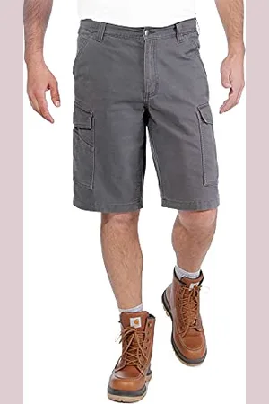 Carhartt Herren Rugged Flex® Relaxed Fit Cargo-Arbeitsshorts aus Canvas, , W31