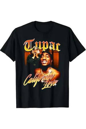 Tupac Shakur Offizielles Tupac Love Vintage California T-Shirt