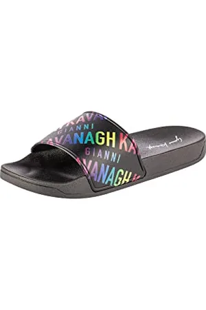 Gianni Kavanagh Damen Mehrfarbig, Logomania Sliders Slide Sandale, , 40 EU