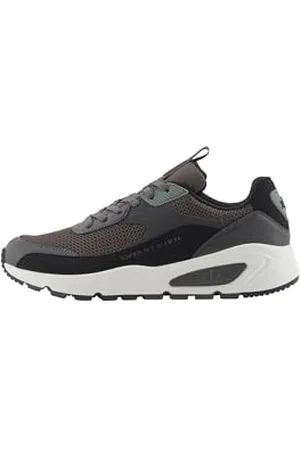Armani Exchange Herren Bronx Sneaker, Black+Peat, 40.5 EU