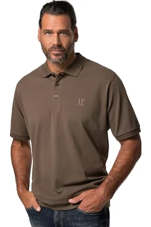 JP 1880 Herren Polo Bauchfit Poloshirts, , 7XL