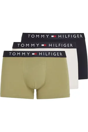 Tommy Hilfiger Herren 3er Pack Boxershorts Trunks Unterwäsche, , XXL
