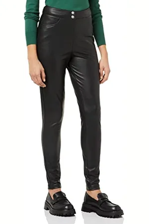 ONLY Damen Onljessie Faux Leather Zip Pant Cc OTW Leggings, , S EU