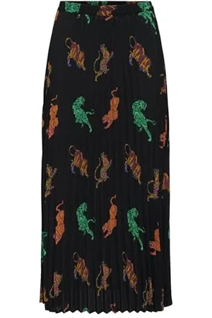 ONLY Damen Onlalma Life Poly Plisse Skirt Rock, , 42