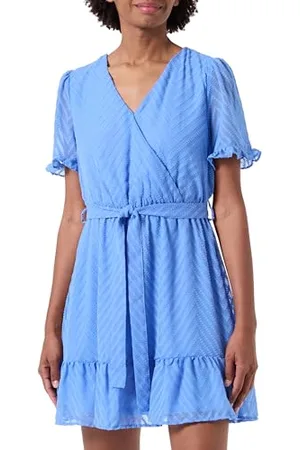 VILA VIMICHELLE S/S Belted Short Dress/KA