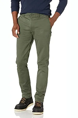 Amazon Herren Chinohose, Komfortabler, Gewaschener Stretch, Skinny-Passform (Früher Goodthreads), , 31W / 29L