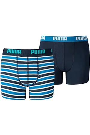 PUMA Unisex Kinder Boys Everyday Striped Boxers Unterwäsche, , 164 EU