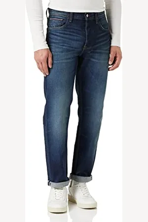 Tommy Hilfiger Herren Tapered Moore STR Benny Indigo Jeans, 32W / 36L