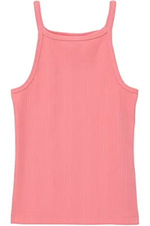 QS by s.Oliver Junior Girls 2130465 Top mit Rippstruktur, , 164