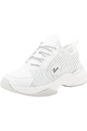 Moschino Damen Sneaker, Bianco, 38 EU