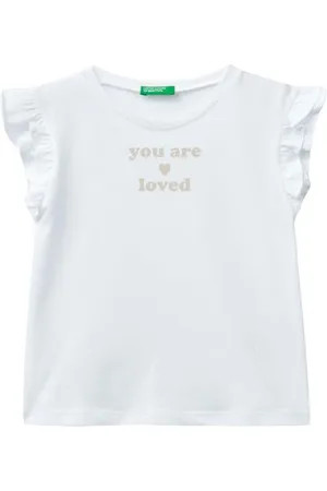 Benetton Mädchen 3f4jg10dm T-Shirt, , XXS