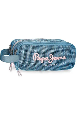 Pepe Jeans Lena kleine blaue Umhängetasche 18x15x5 cm Polyester