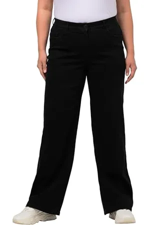 Ulla Popken Damen Weite Jeans Hose, , 42W / 32L EU