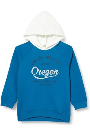 Koton Boys Hoodie Long Sleeve Embroidered Detail Brushed Interior