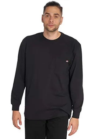 Dickies Herren, Schweres Langarmshirt mit Tasche, legere Passform, , XXL