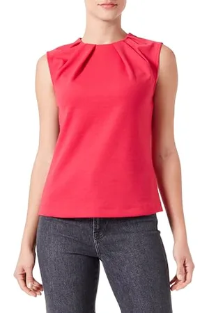 QS by s.Oliver Tanktop mit Satindetail