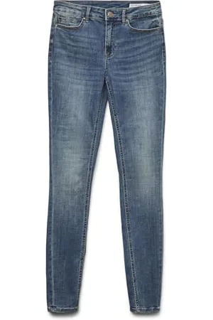 VERO MODA Female Skinny Jeans VMFLASH Mid Rise Skinny Fit Jeans