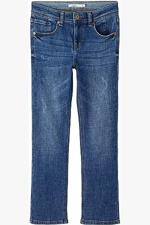 NAME IT Jungen NKMRYAN Straight Jeans 2520-EL NOOS Jeanshose, , 146