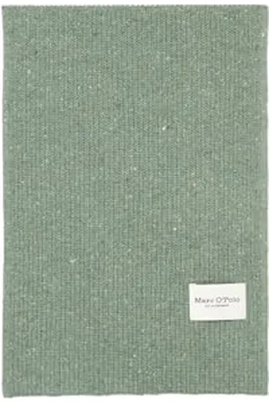 Marc O’ Polo Marc OߴPolo Herren Strickschal aus Woll-Mix Winter, (Rain-Kissed Leaf), One Size