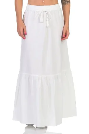 VERO MODA Damen Maxi Rock VMPretty Langer Sommerrock Boho 10311167 XL