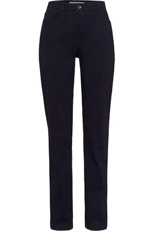 Brax Damen Style Carola Five-pocket-hose in Wertigem Baumwollstretch Hose , Blau, 34W / 32L
