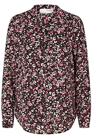 SELECTED SLFMIVI LS AOP TOP B NOOS