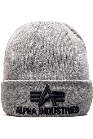 Alpha Industries Herren 3D Strickmütze aus Acryl Beanie-Mütze, , Talla Única