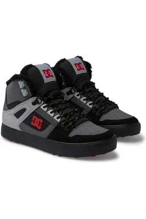 Dcshoes Herren Pure High-Top Sneaker, Grey/Black/Red, 41 EU