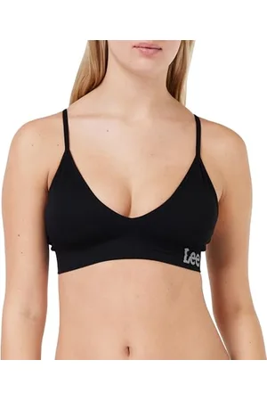 Lee Womens Seamless Crop Bra In Black BH