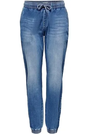 ONLY Damen Onlkelda Missouri Mid DNM Azg Noos Hose, , L / 30L