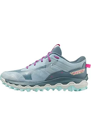 Mizuno Unisex Wave Mujin 9 Traillaufschuh, Forget-Me-Not/Nimbus Cloud/807 C, 38.5 EU
