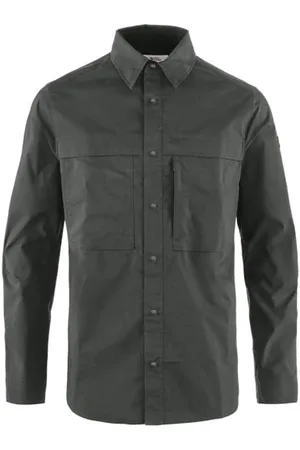 Fjällräven Herren Abisko Trail Shirt LS M Shirts Long Sleeve, , L