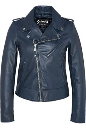 Schott NYC Damen LCW1601D Lederjacke, , S