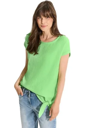CECIL Damen B344750 Musselin Bluse, , XS