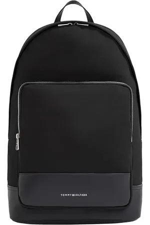 Tommy Hilfiger Herren Rucksack Business Nylon Elegant, Schwarz (Black), Einheitsgröße